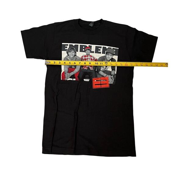 Emblem 3 Band Men’s Black Concert T Shirt Size Small S - EUC - Picture 4 of 5